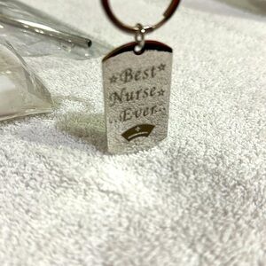 Best Nurse Ever keychain